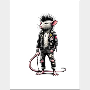 Punk Rat Posters and Art
